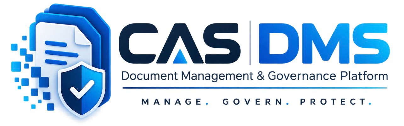 CAS DMS — Document Management & Governance Platform